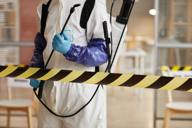 Professional Hoarding Cleanup technician working in Robbinsville, NJ